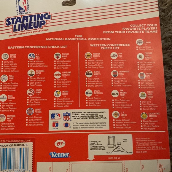 1988 Isaiah Thomas Detroit Pistons figure - Picture 4 of 4